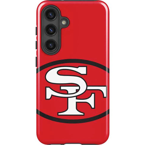 NFL San Francisco 49ers Retro Logo Galaxy S25 Impact Case